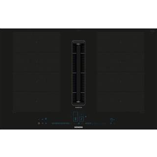 Induktionskogeplade med indbygget emfang 80 cm planmontering - Siemens iQ700 - EX807NX68E