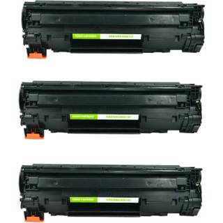 Kompatibel toner HP CB435A - CB436A - CE285A, 3 stk. rabatpakke 6000 sider