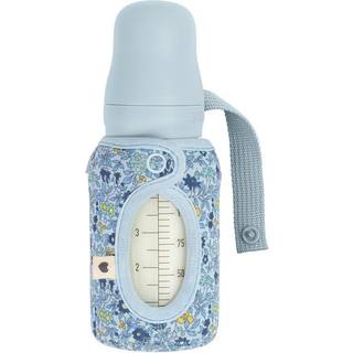 BIBS Bottle - Sleeve til Sutteflaske - Lille - 110 ml. - Chamomile Lawn/Baby Blue