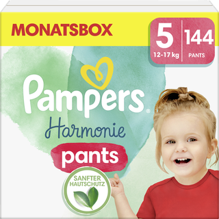 Pampers Harmonie Pants str. 5 (12-17 kg) månedsboks