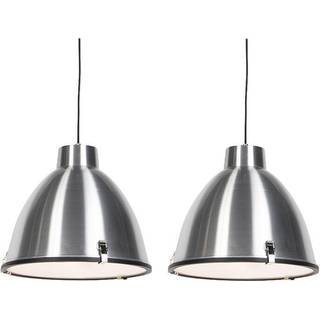 Sæt med 2 pendellamper aluminium 38 cm dæmpbar - Anteros