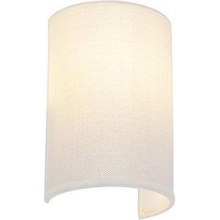 Moderne væglampe hvid - Simple Drum Jute
