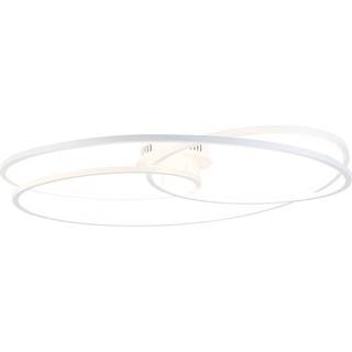 Loftslampe hvid 78 cm inkl LED 3 trin dæmpbar - Rowin