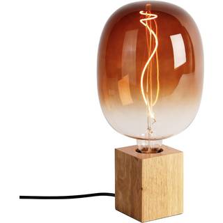 Rustik bordlampe træ natur inkl. LED G170 - Bloc