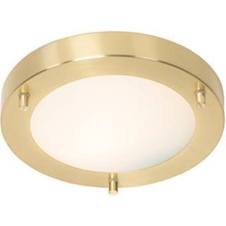 Moderne loftslampe guld 18 cm IP44 - Yuma