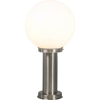 Moderne udendørs lampestolpe stål rustfrit stål 50 cm - Sfera