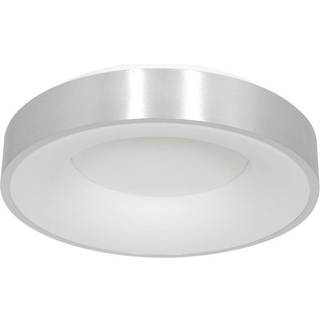 LED-loftslampe Ringlede, 2.700 K Ø 38 cm sølv