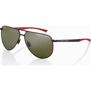 Porsche Design P8962 Polarized A 64 Solbriller Mænd Black - Black - 64mm