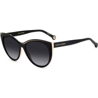 Carolina Herrera HER 0142/S KDX/9O 56 Solbriller Kvinder Black - Black Nude - 56mm