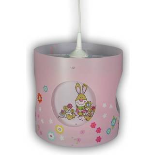 Bungee Bunny hængelampe til børneværelse, drejende