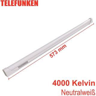 LED underskabslampe Hebe, hvid, længde 57 cm