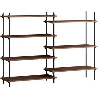 Moebe Reolsystem s.115.2.A - Smoked-Oak/Black