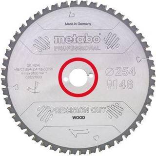 Metabo 4007430176950 - 628058000 Rundsavklinge precision cut wood, kvaliltet professional, til semistationære rundsav