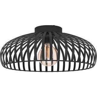 EGLO Mogano 3 loftlampe, burskærm, Ø43cm