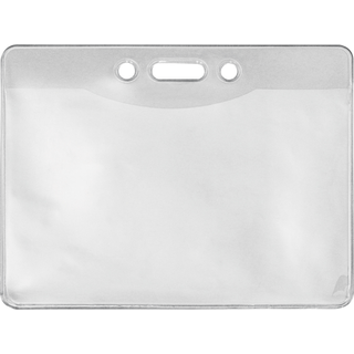 Advantus 97096 Badge indehavere F/Govt Horiz 4-tommer x2-3/4-tommer Insert 50/Box Clear