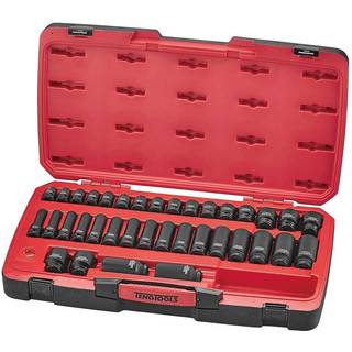 Teng Tools Slagtopsæt med 40 dele med 1/2\" firkantet drivenhed T9240