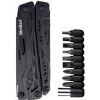 NexTool Black Knight multitool 11-i-1 med 9 bits - Sort