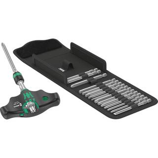 Værktøjssæt Wera Kraftform Kompakt 400 RA Imperial Set 1; 1/4''; 17 stk.