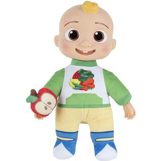 Cocomelon Snack Time har JJ Doll med Red Apple Plush - Play