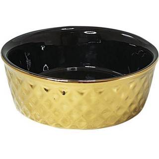 Keramisk skål "Gold" - Multi - Ø 20 x 7 cm