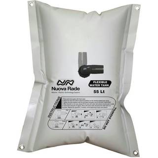 Vandpose Nuova Rade Flexible Water Tanks, 200 liter, 1700 x 740 mm, PVC, hvid