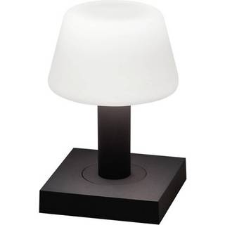 Outlet: Monaco Opladelig LED Bordlampe M/Dæmp i Sort - Konstsmide