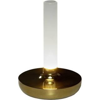 Biarritz LED-bordlampe, IP54, batteri, CCT, guld