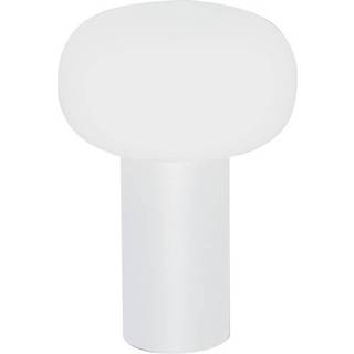 Konstsmide Antibes hvid bordlampe portable