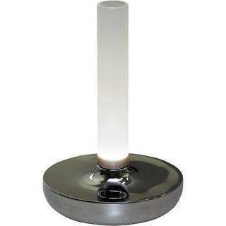 Biarritz LED-bordlampe IP54, batteri, CCT, sølv