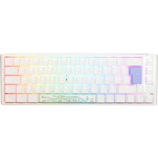 Ducky One 3 - Classic Pure White ND - SF 65% - Gaming Tastatur - Uden Numpad - Nordisk - Hvid