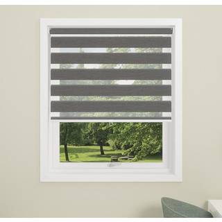 DEBEL Touch Duo rullegardin 100 x 175 cm - antracit (På lager i varehus)
