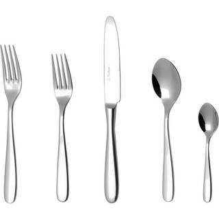 Fortessa Grand City 18/10 rustfrit st?l bestik 5 -stykke sted indstillingstjeneste til 1 s?lv -