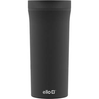 Ello arabica 14 oz vakuum isoleret rustfrit stål pulver frakke rejser krus med lækageligt skyder låg holder varmt i 5 timer perfekt til kaffe ell