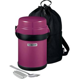 Zojirushi SL-JBE14VZ Mr. Bento Rustfrit frokostkrukke 41 oz Plum