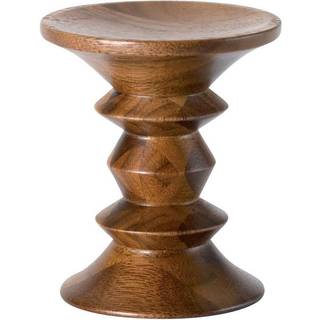 Vitra Stool Model A Skammel Solid Valnød