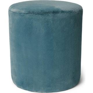 Fake fur puf fra ESSENZA - FURRY DENIM
