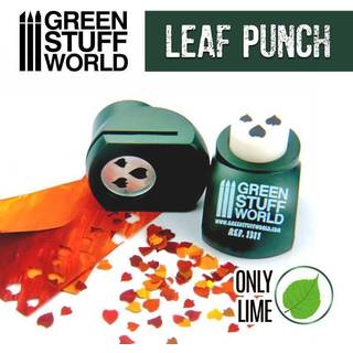 Miniature Punch - Leaf (dark green)