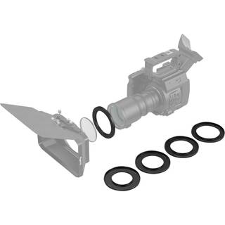 Smallrig 3410 Screw-In Reduction Ring Set 67, 72, 77, 82, 86mm - 114mm) For Matte Box 2660