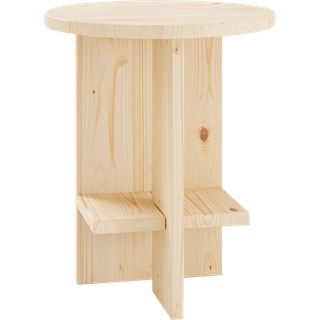 Karup Design Rondure Table 45 Clear lacquered