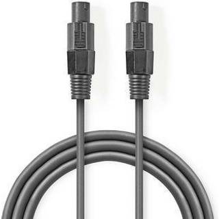 Nedis Højtaler Kabel | 48 x 0.20 mm | Kobber | 5.00 m | Runde | PVC | Mørkegrå | Kartonhylster