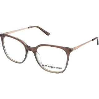 Superdry SDO 2020 194 50 Briller Mænd Brun - Clear Nude Brown Horn Two-Tone - 50mm
