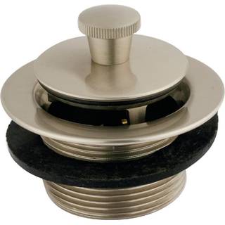 Kingston Brass DLL208 Brass Lift & Lock Tub Drain b?rstet nikkel