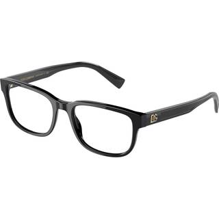 Dolce & Gabbana Mand DG3341 501 Optiske stel Plast Sort Firkantet
