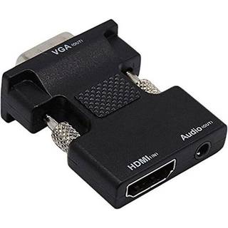 HDMI Hun til VGA+Lyd-Adapter