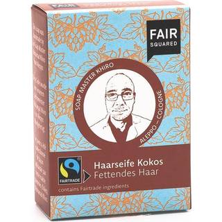 FAIR SQUARED - Økologisk Kokos Shampoobar UNO - Fedtet Hår