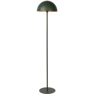 Siemon gulvlampe af stål, Ø 35 cm, grøn