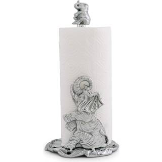 Arthur Court Designs Elephant Decorative Counter Top Paper Towel Holder - Aluminium Metal bordplade 14,5 tommer st?ende h?j