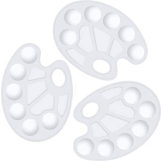 U.S. Art Supply 10 -br?nds plastikartikelmaleri (pakke med 3) - Paint Color Mixing Bakays - Kunststuderende Klasselokale Klasseh?ndv?rksprojekter