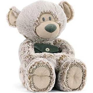 Demdaco Pocket Prayer Teddy Bear Soft Gray 16 tommer plys stof Fyldt dyreleget?j