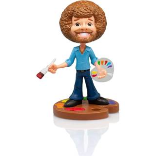 Toonies Bob Ross 6.5 """" Vinyl Figur Collectible | Version i fuld farve